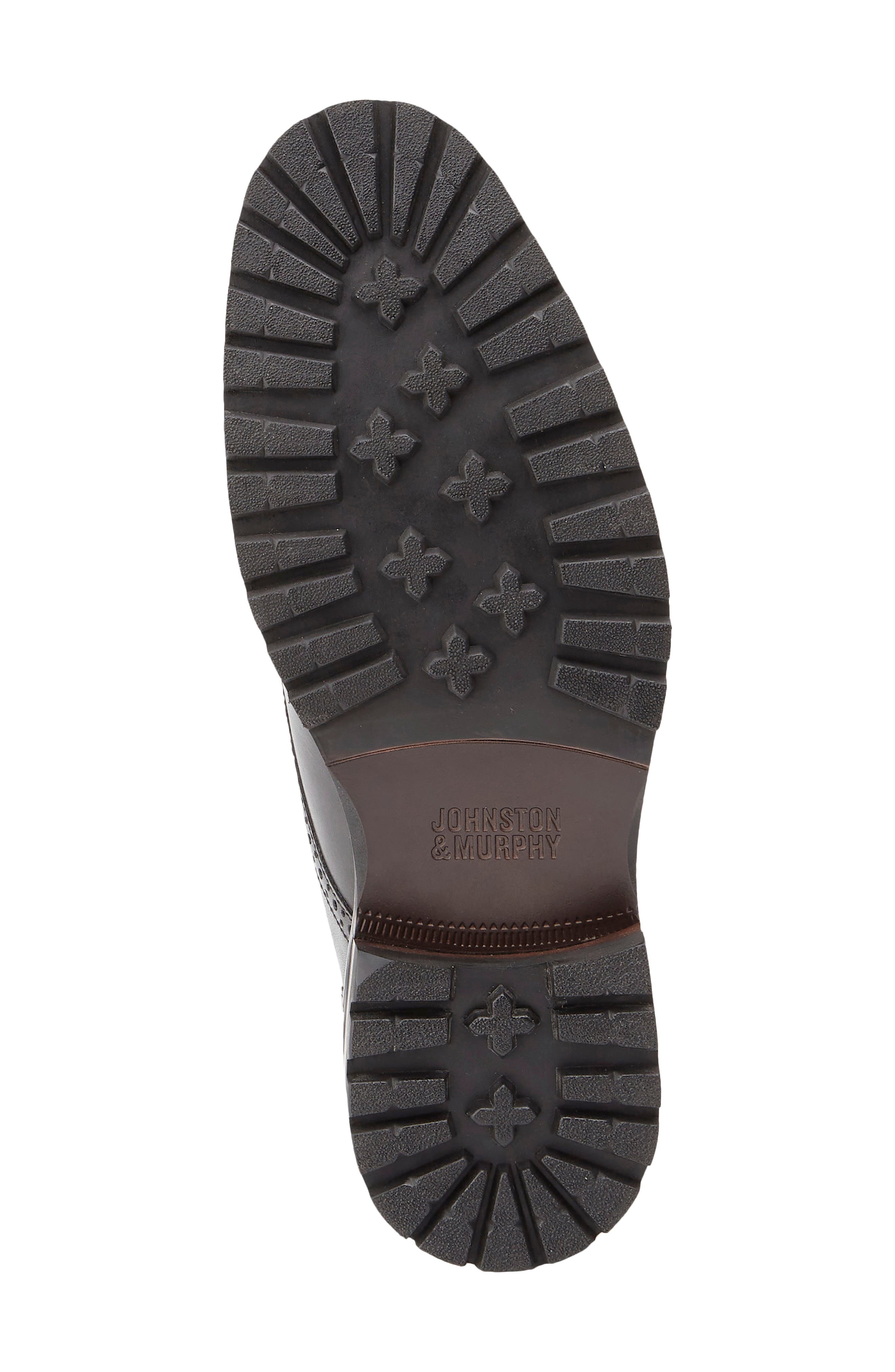 Hobson Cap Toe Boot, Alternate, color, MAHOGANY