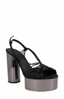 Sabrina Mirrored Platform Sandal