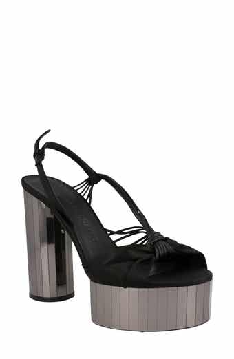 Sabrina Mirrored Platform Sandal