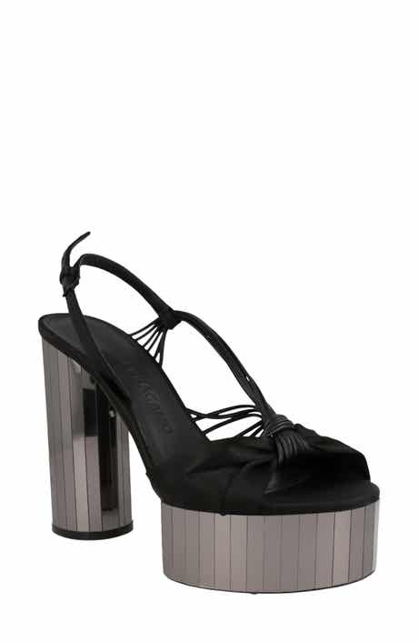 Sabrina Mirrored Platform Sandal