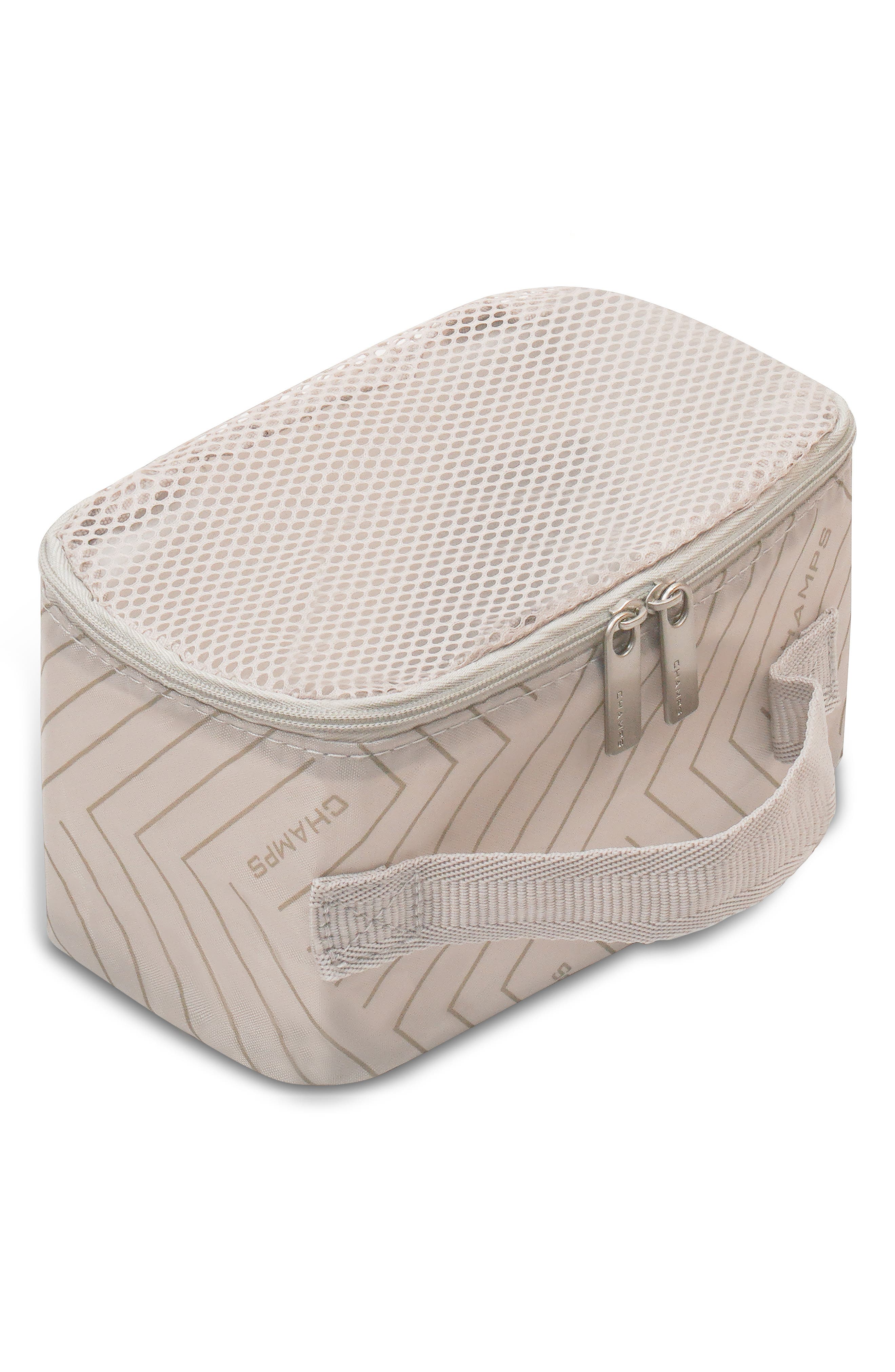 CHAMPS Set of 6 Packing Cubes, Alternate, color, Off-White