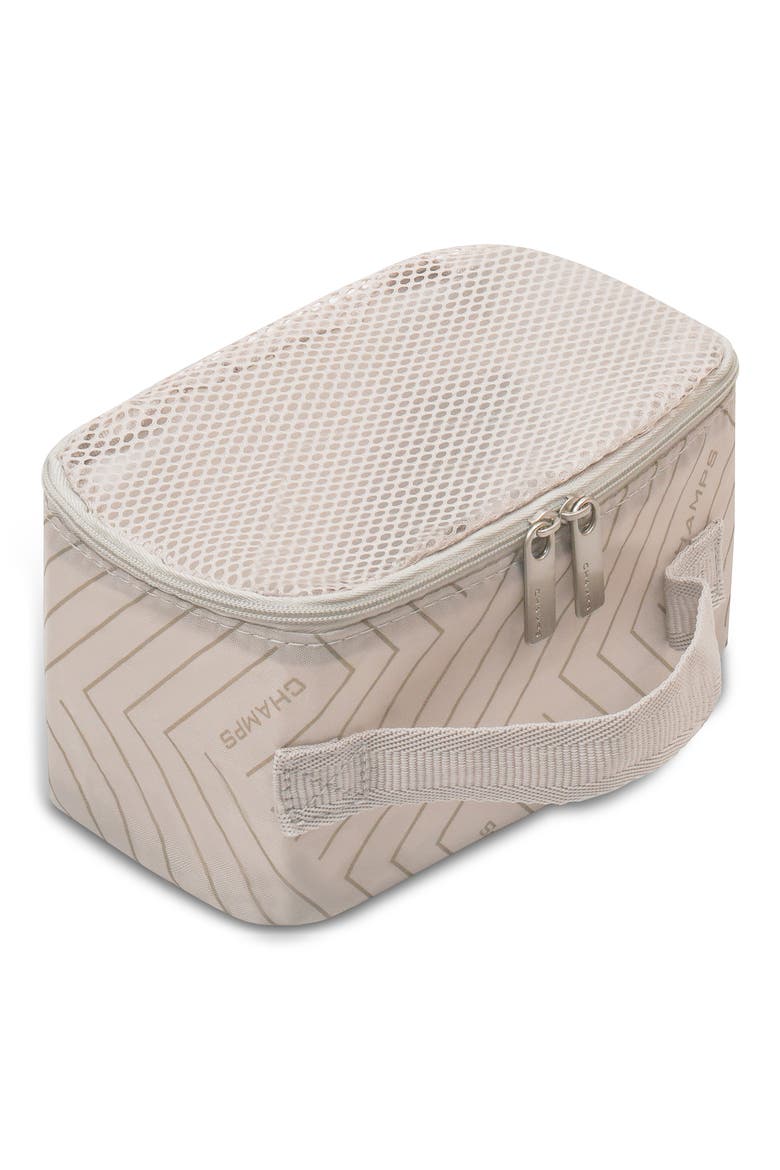 Set of 6 Packing Cubes, Alternate, color, OFF-WHITE