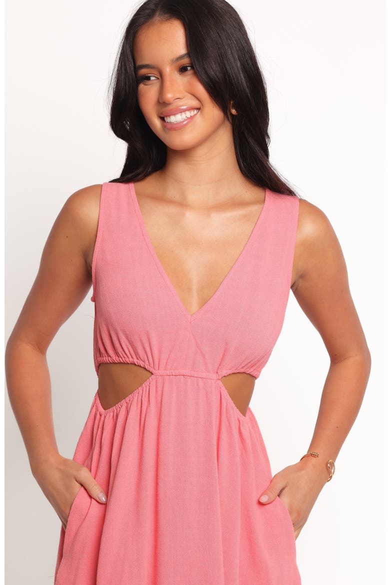 Raelle Sleeveless Fit & Flare Dress, Alternate, color, PINK