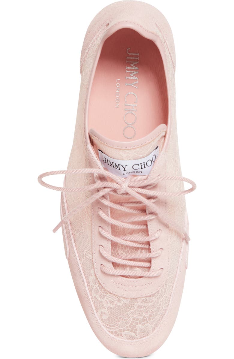 Jimmy Choo Sunny Low Top Sneaker, Alternate, color, V Rose Mix