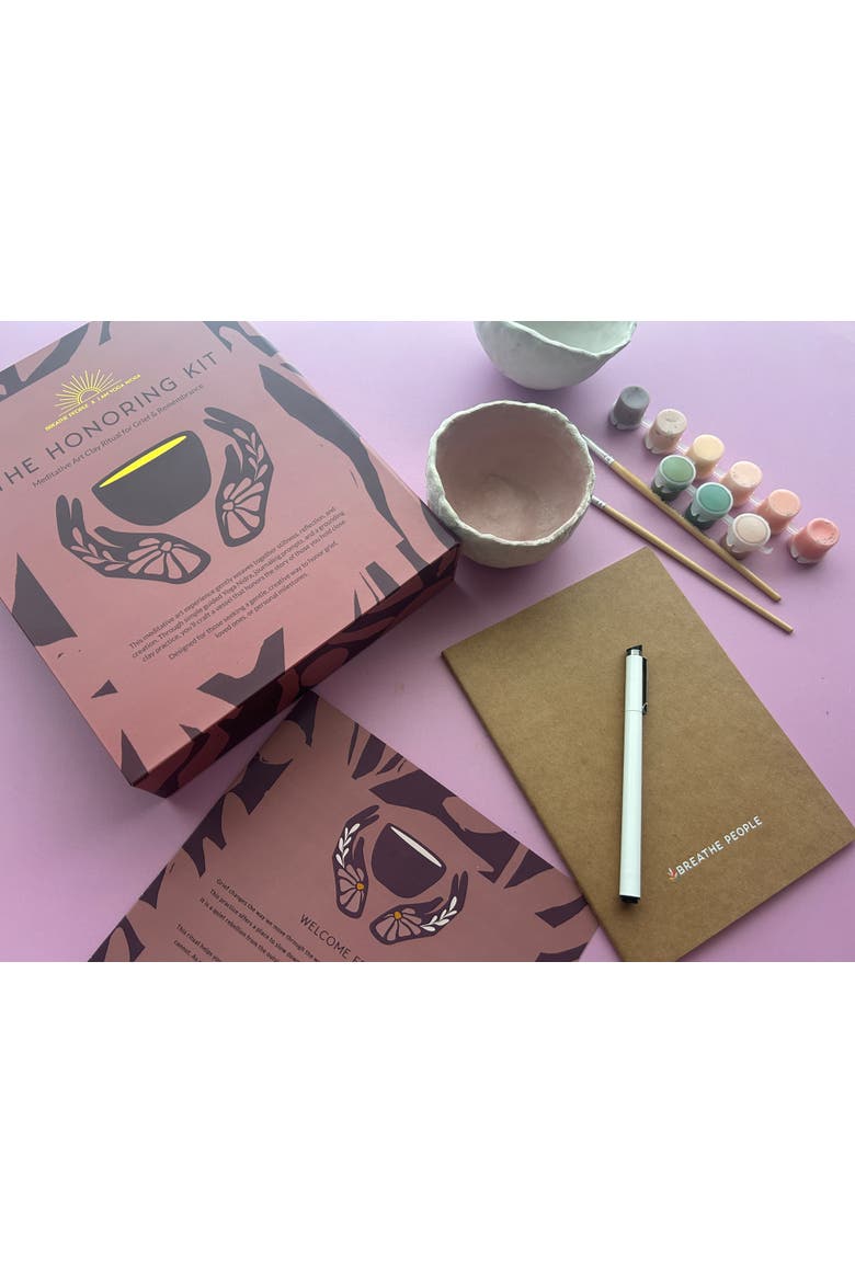 Honoring Meditative Art Kit, Alternate, color, Blush Pink