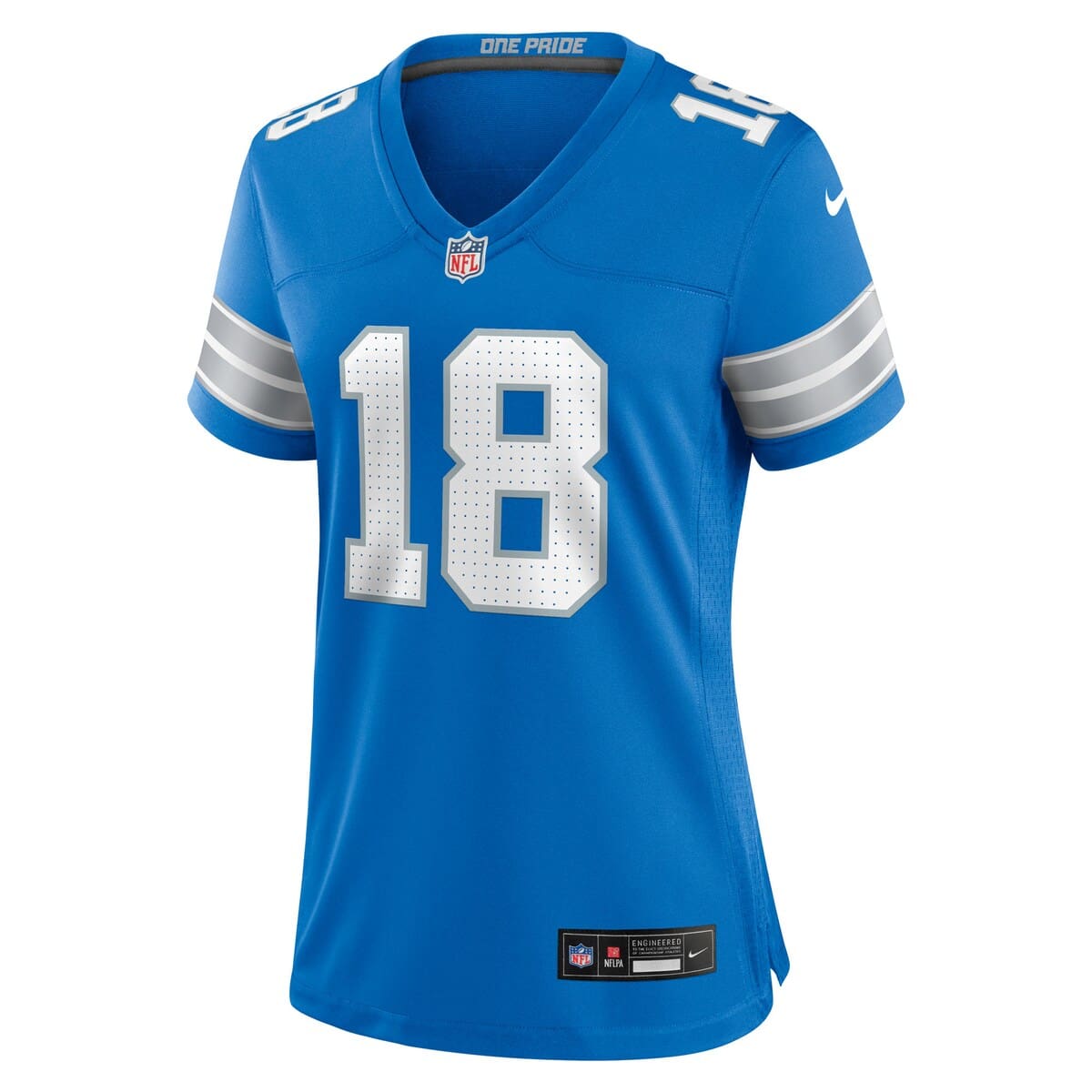 Nike Women's Nike Isaac TeSlaa Blue Detroit Lions Game Player Jersey ...