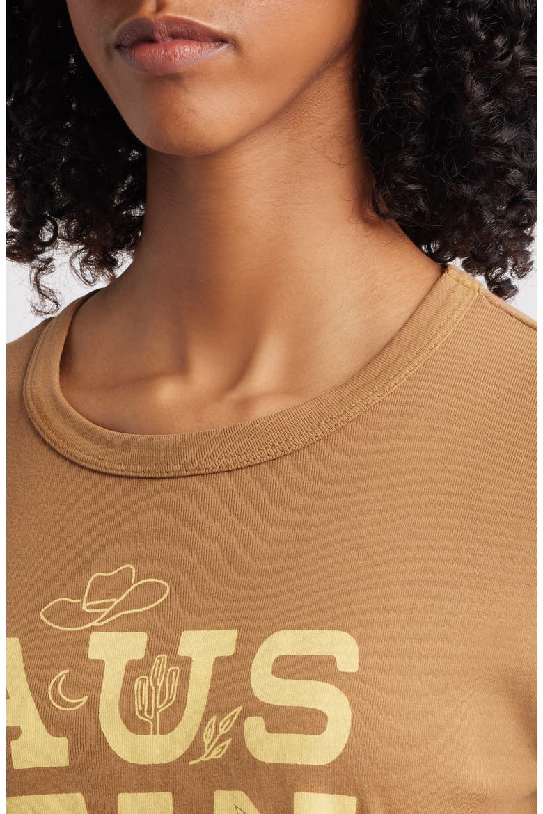 Austin Cotton Graphic T-Shirt, Alternate, color, TOASTED COCONUT