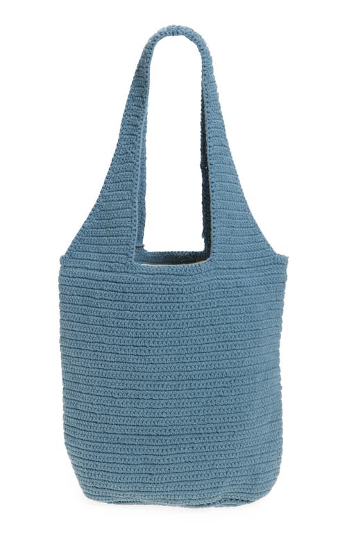SAM EDELMAN SAM EDELMAN APRIL NORTH/SOUTH WOVEN TOTE BAG 