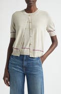 Johnstons of Elgin Brae Sleeveless Merino Wool & Cashmere Sweater