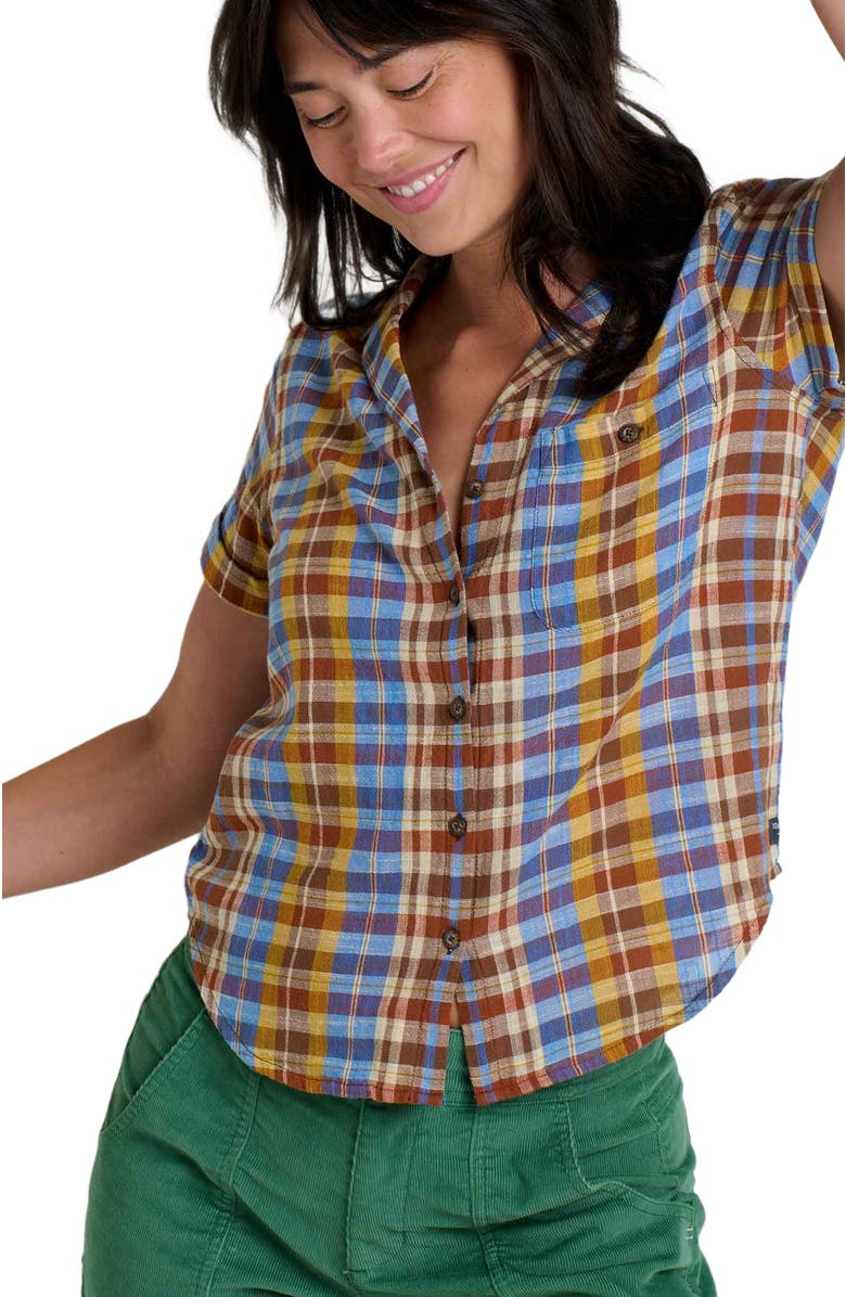 Toad & Co Camp Cove Short Sleeve Shirt, Alternate, color, 