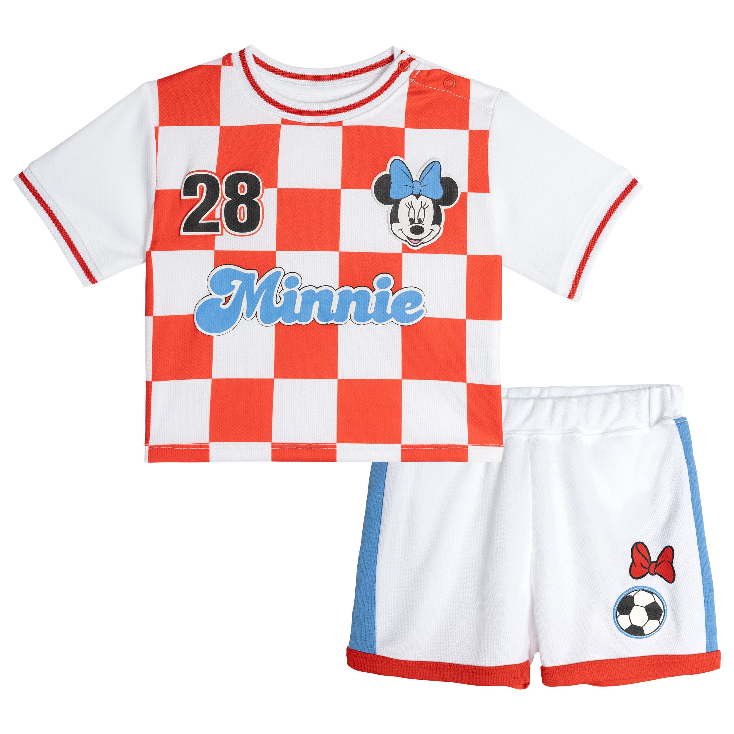 selected Minnie Red Checker
