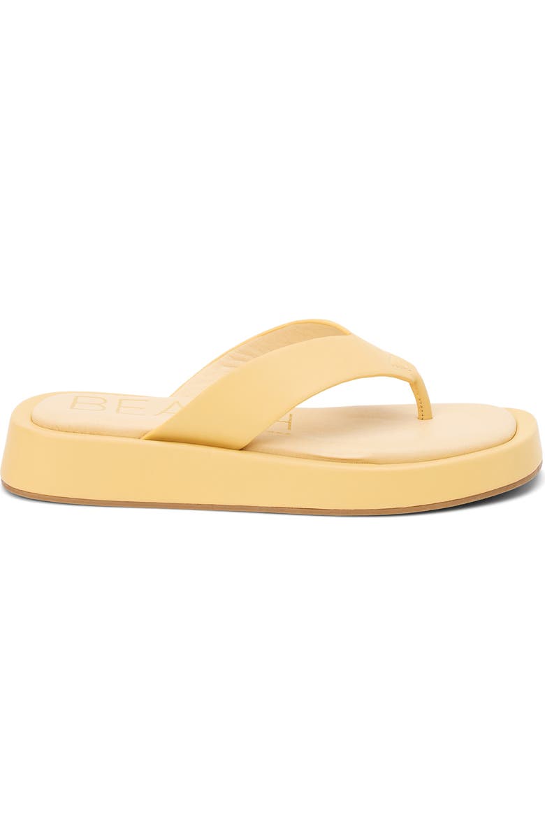 Coconuts by Matisse Mallorca Platform Flip Flop, Alternate, color, Butter
