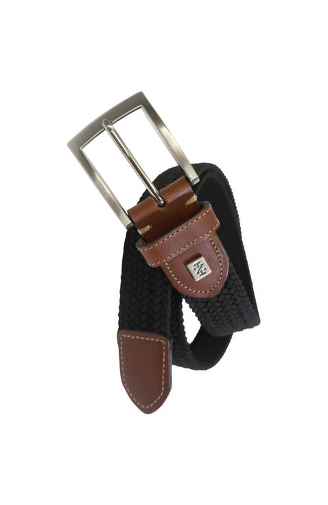 Stretch Braid with Full Grain Leather Tips