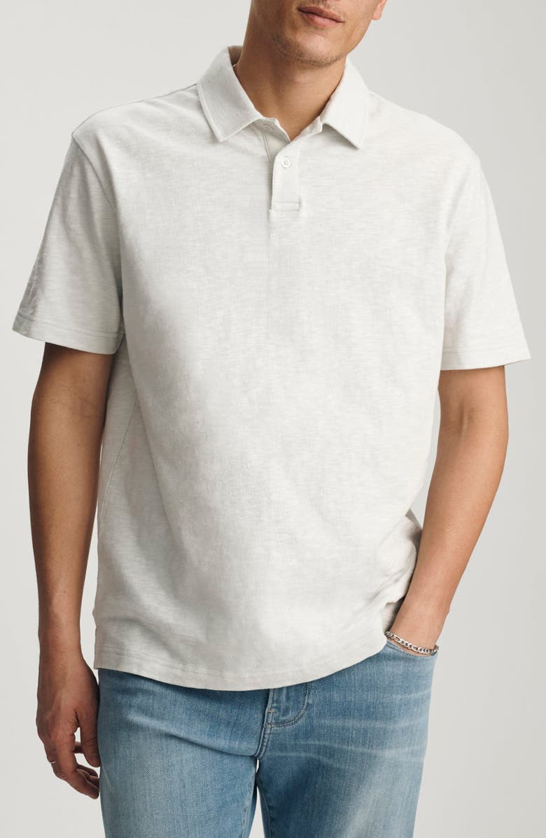 Mavi Jeans Slub Cotton Polo, Main, color, 