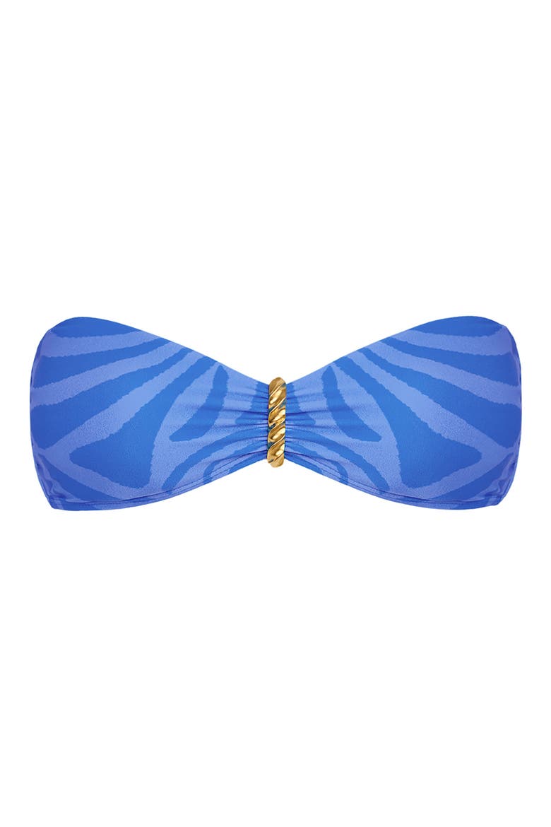 Neptune Lori Bandeau Bikini Top, Main, color, BLUE
