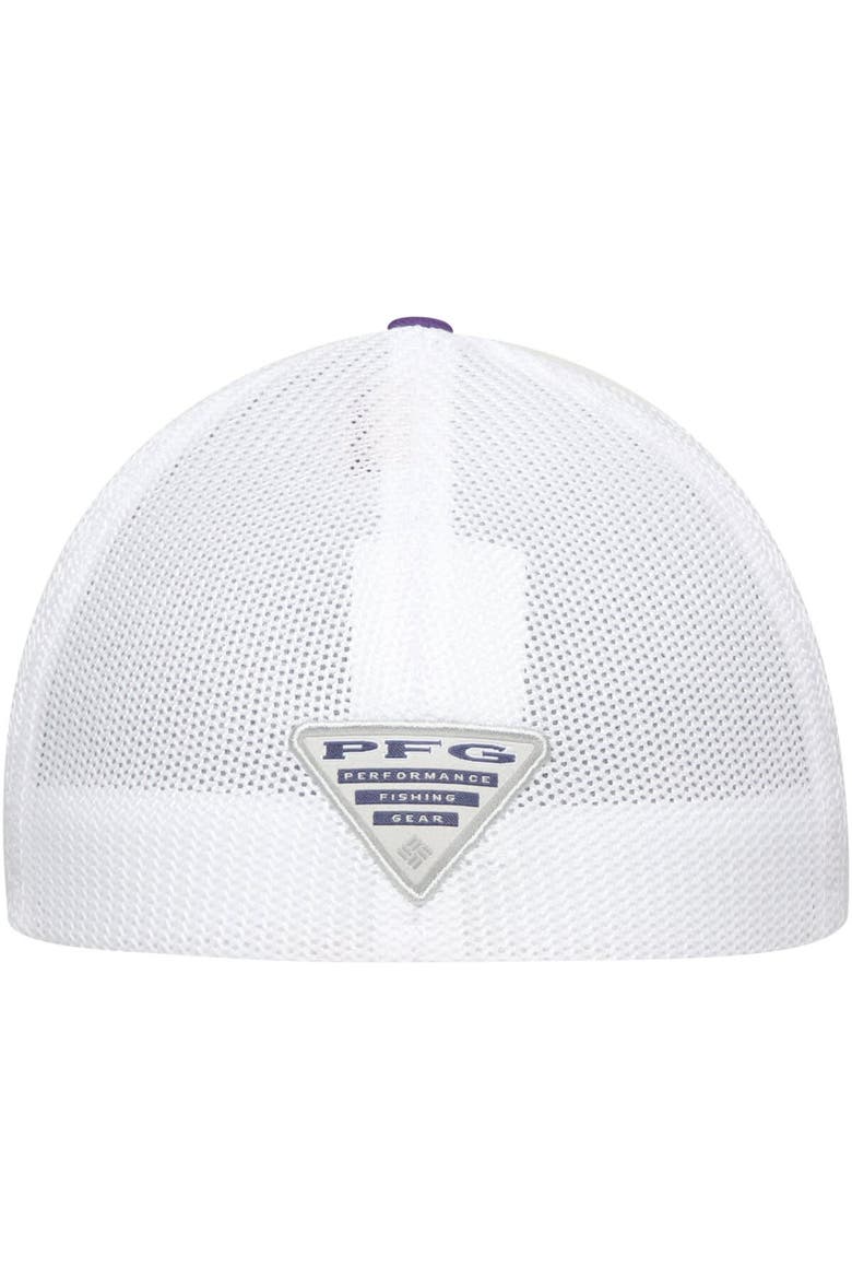 Men's Columbia Purple LSU Tigers Collegiate PFG Flex Hat, Alternate, color, Purple