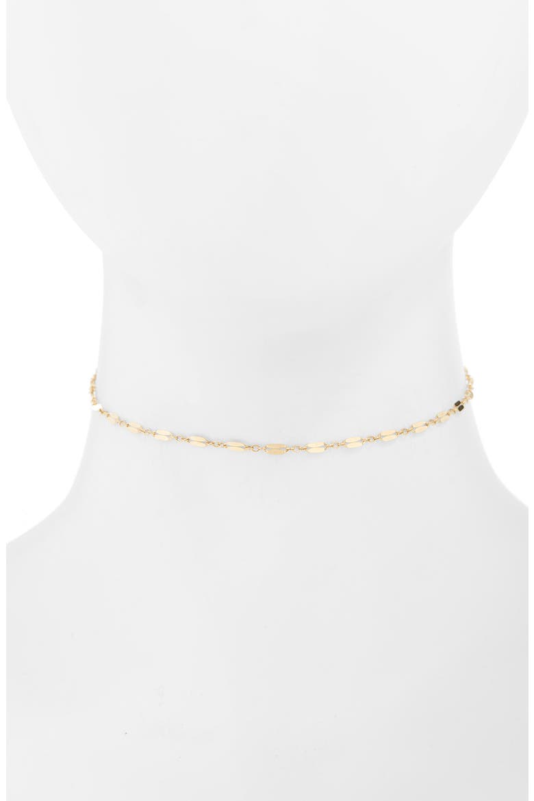 Bella Adjustable Choker, Main, color, GOLD
