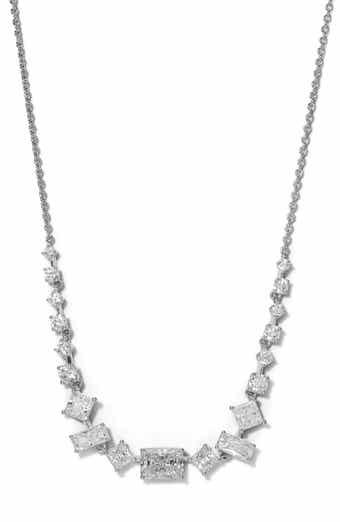 Nadri Cubic Zirconia Frontal Necklace