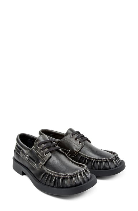 Mil-1978 Leather Boat Shoe