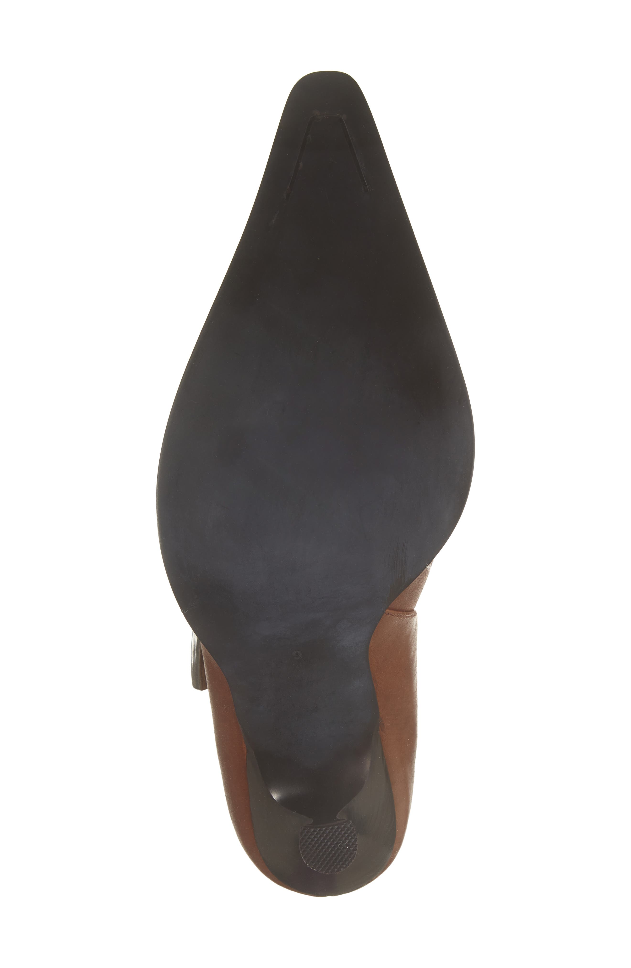 Written Pointed Toe Pump, Alternate, color, TAN DISTRESSED SILVER