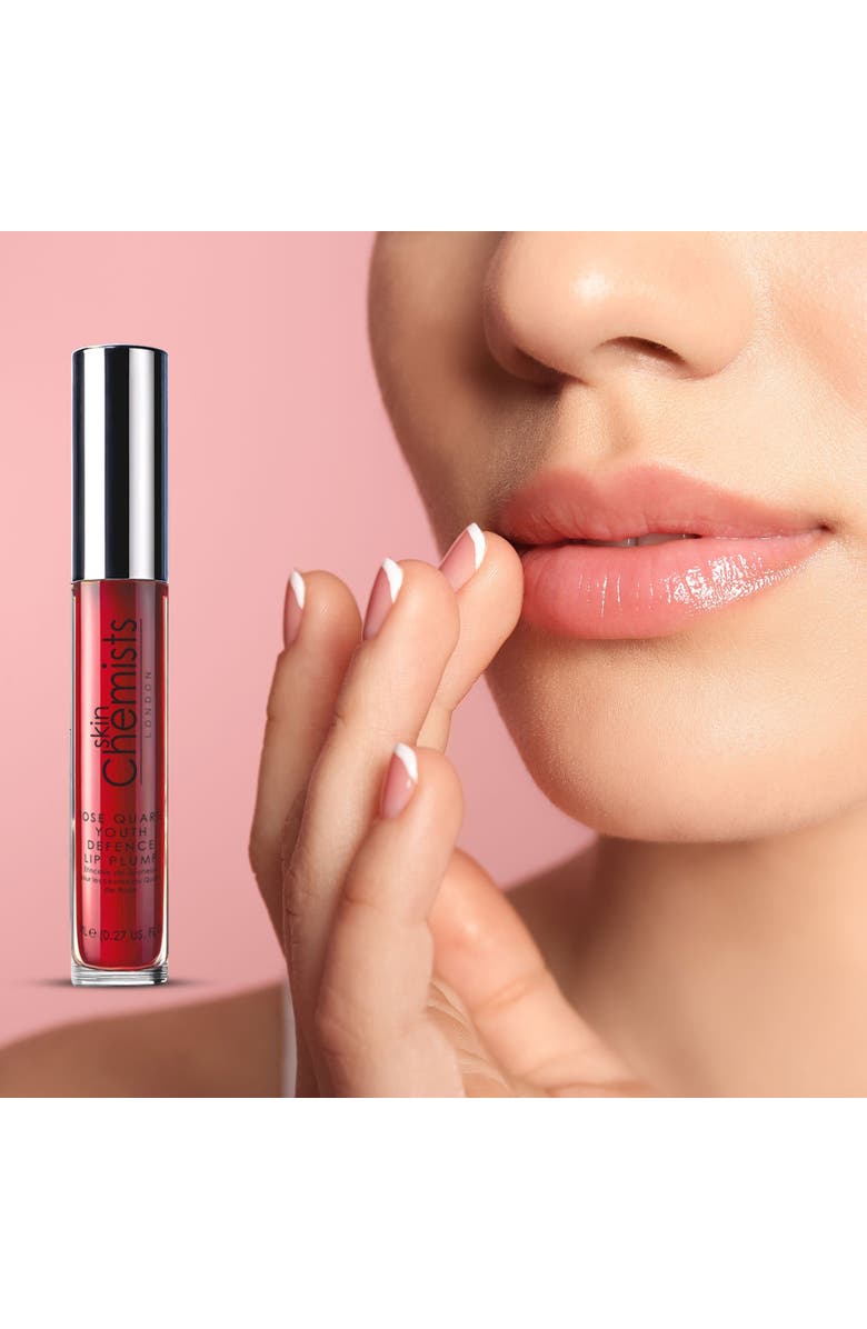 SKINCHEMISTS Rose Quartz Youth Defence Lip Plump 8ml x 3 Trio Set, Alternate, color, White
