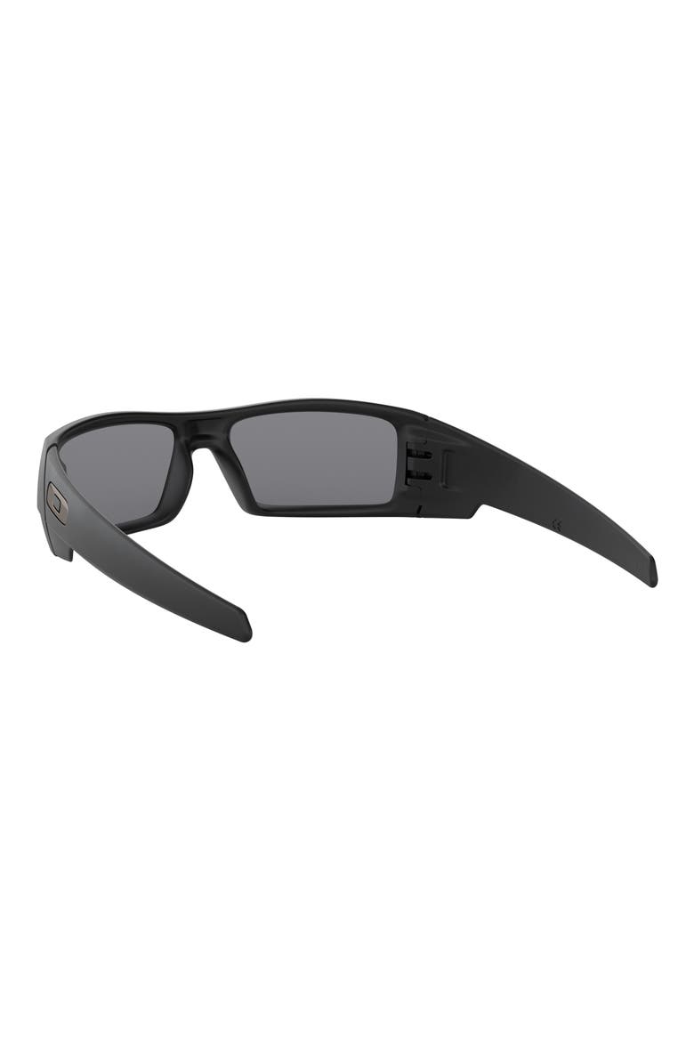 Gascan® 60mm Polarized Rectangular Sunglasses, Alternate, color, BLACK