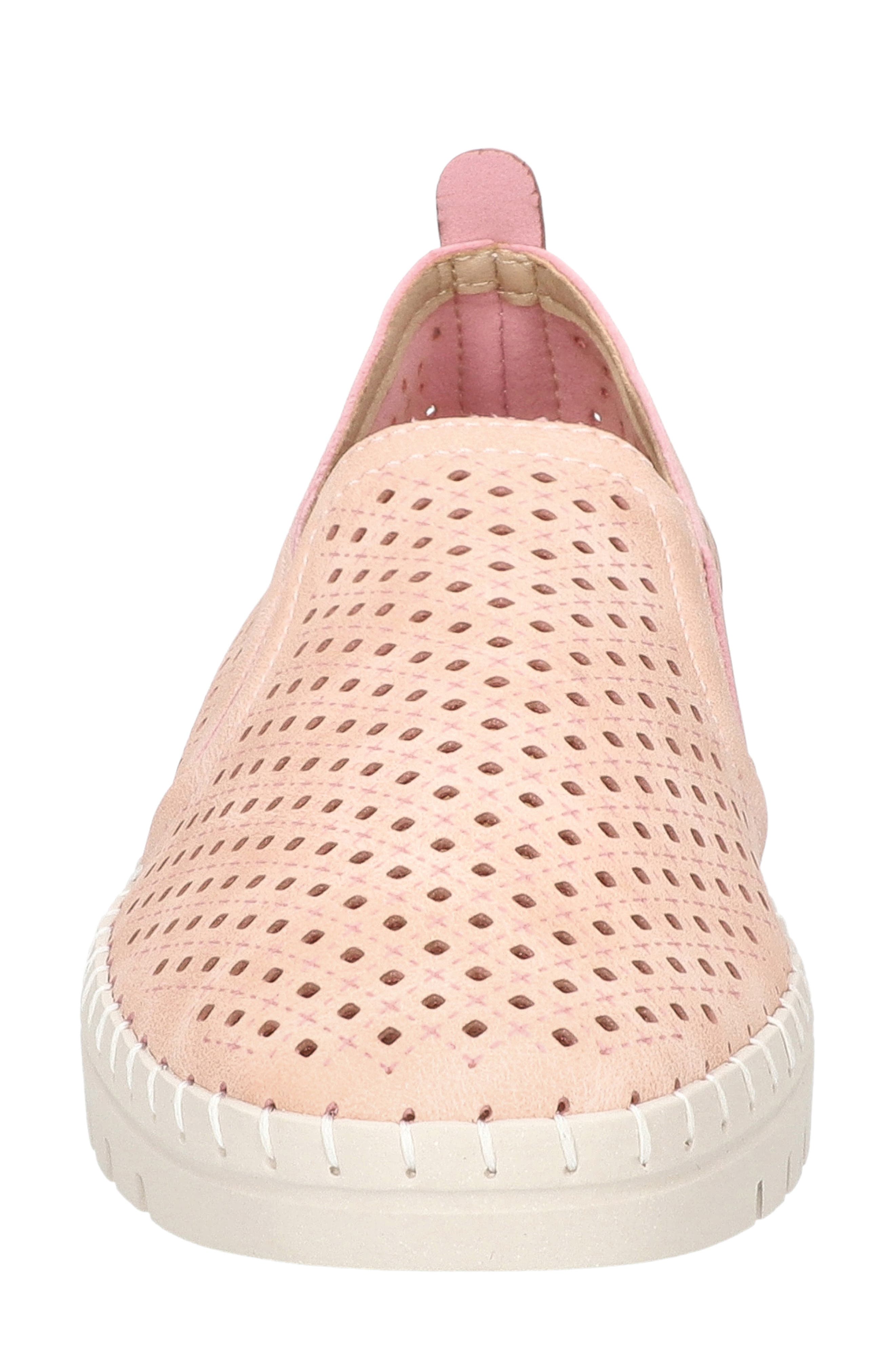 Fresh Perforated Slip-On Sandal - Multiple Widths Available, Alternate, color, BLUSH