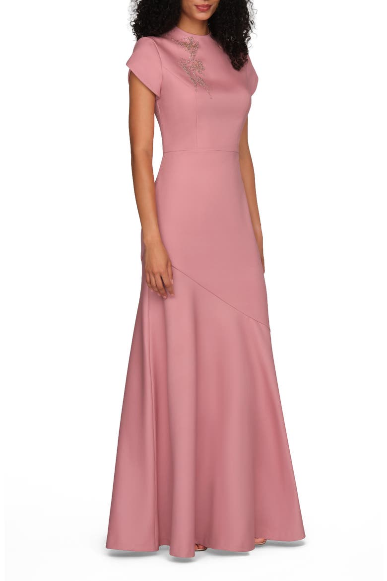 Morrigan Beaded Gown, Alternate, color, BLUSH ROSE