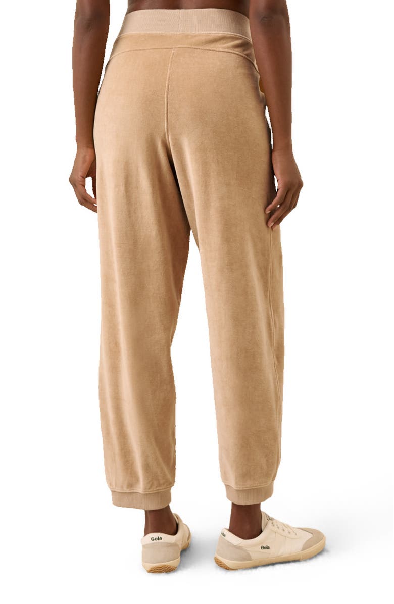 Pact Organic Cotton Pure Velour Relaxed Sweatpant, Alternate, color, Sesame