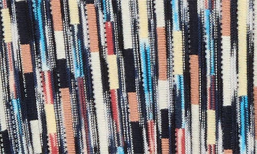 Ulla Johnson Rosalia Space Dye Cotton Knit Top In Blue