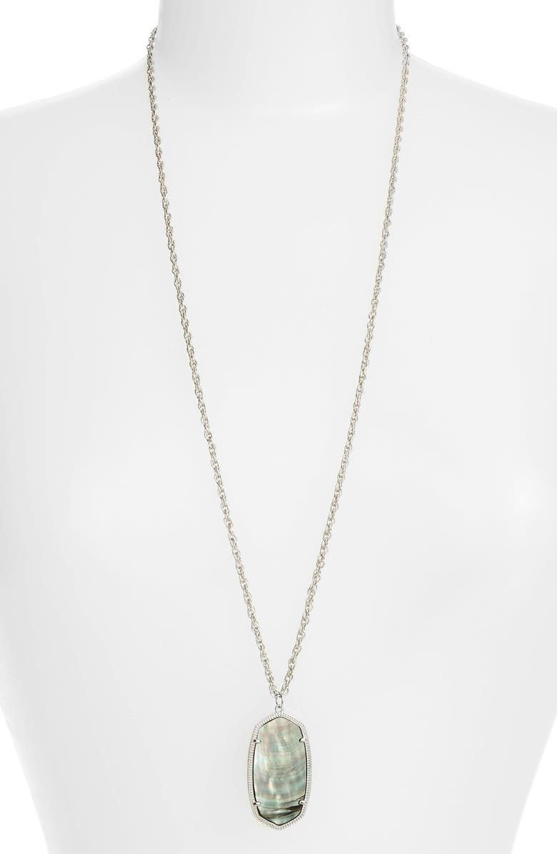 Kendra Scott 'Rae' Pendant Necklace, Main, color,