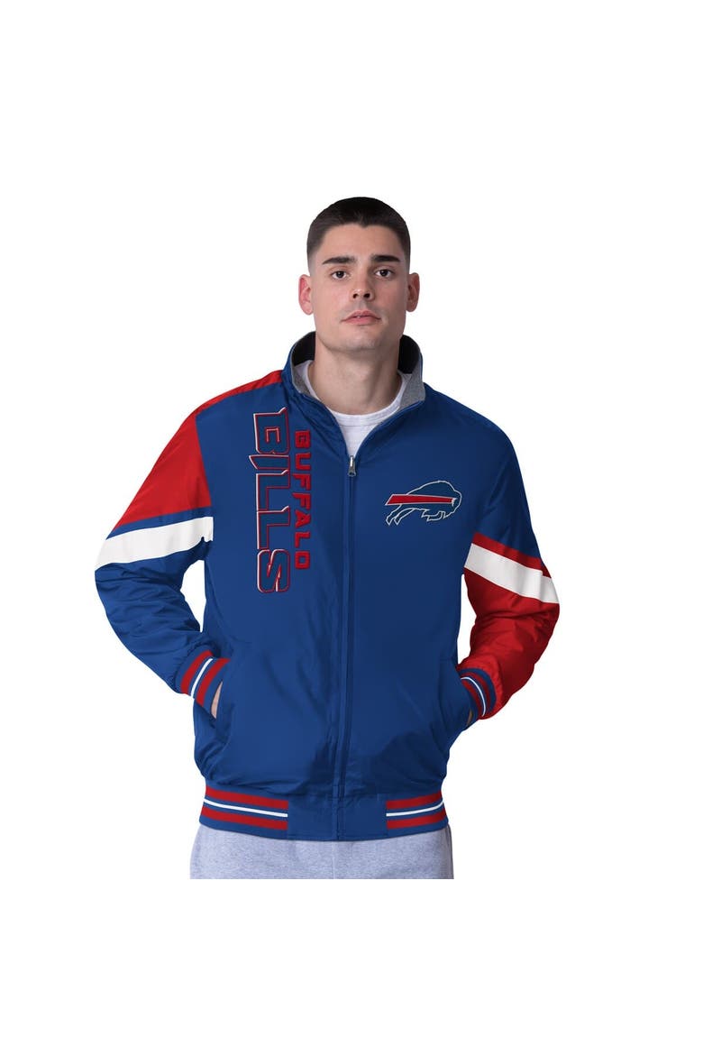 Men's G-III Extreme Royal Buffalo Bills Strong Arm Reversible Full-Zip Jacket, Main, color, Royal