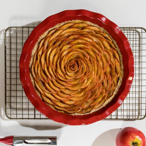 Cuisipro 14 X 9.25-inch Rectangular Steel Nonstick Cooling Rack In Brown