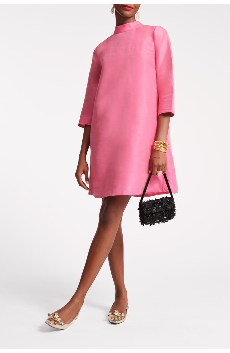 Frances Valentine Diplomat Mini Dress, Main, color, Pink