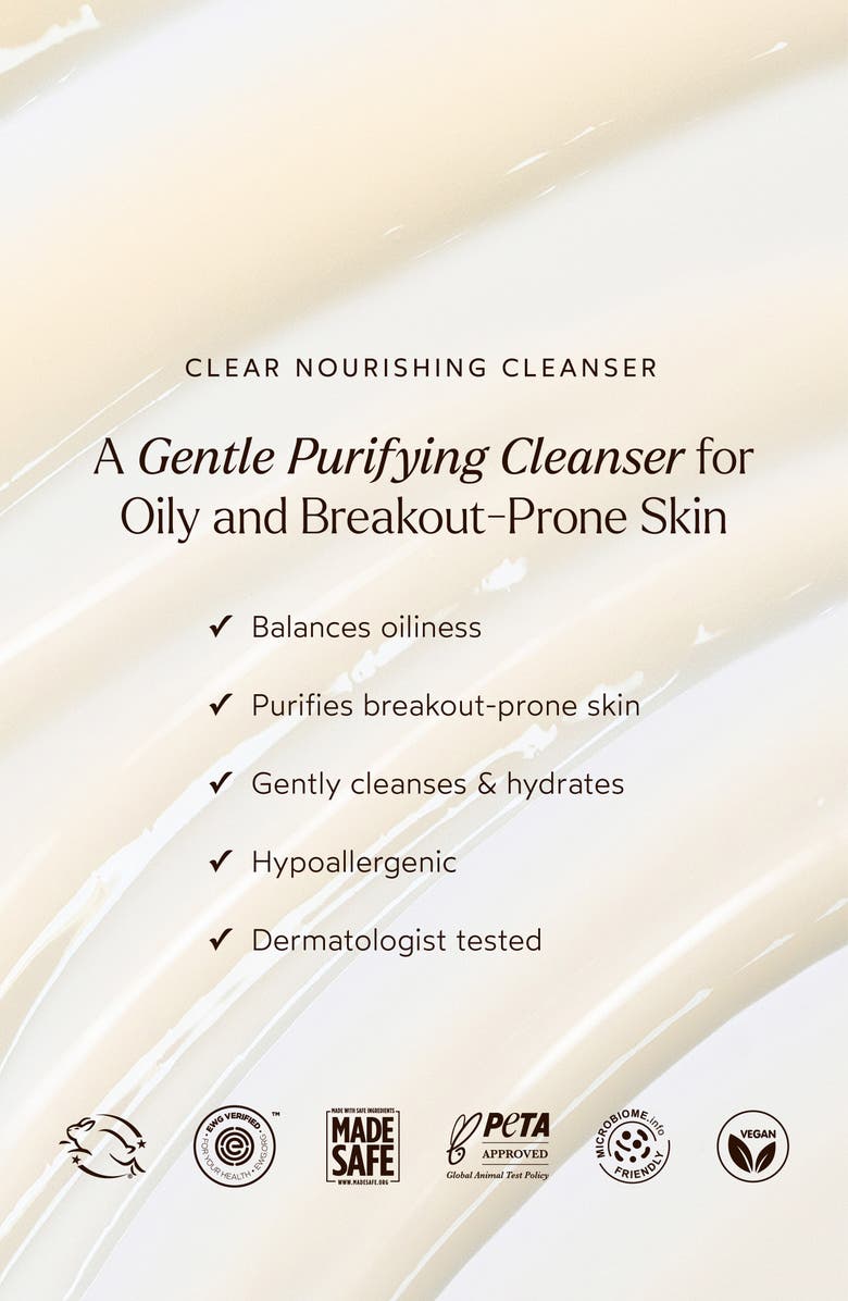 True Botanicals Clear Nourishing Cleanser, Alternate, color, 