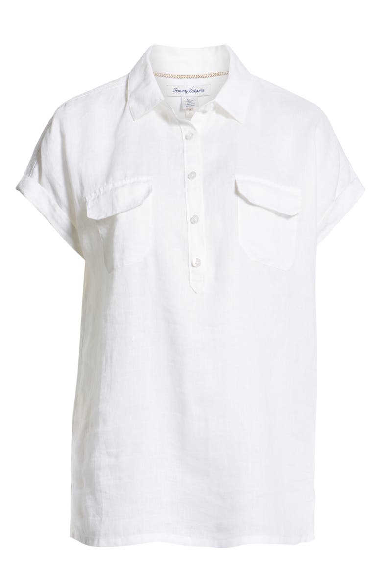 Tommy Bahama Sea Spray Linen Shirt, Alternate, color,