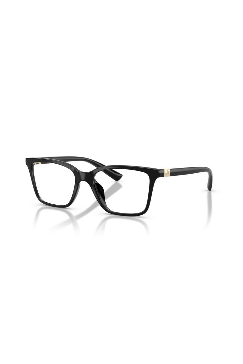 49mm Square optical glasses, Main, color, Black