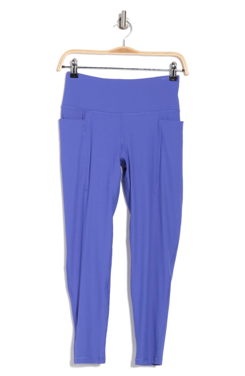 LAYER 8 Bliss Pocket Ribbed 7/8 Leggings, Alternate, color, 