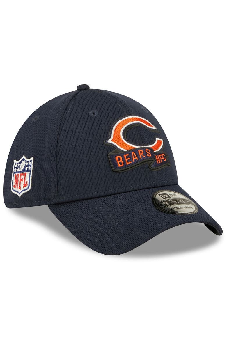 New Era Men's New Era Navy Chicago Bears 2022 Sideline 39THIRTY Coaches Flex Hat, Main, color, 