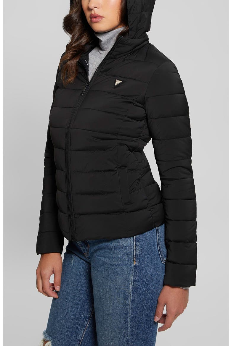 Diann Puffer Jacket, Alternate, color, JET BLACK A996