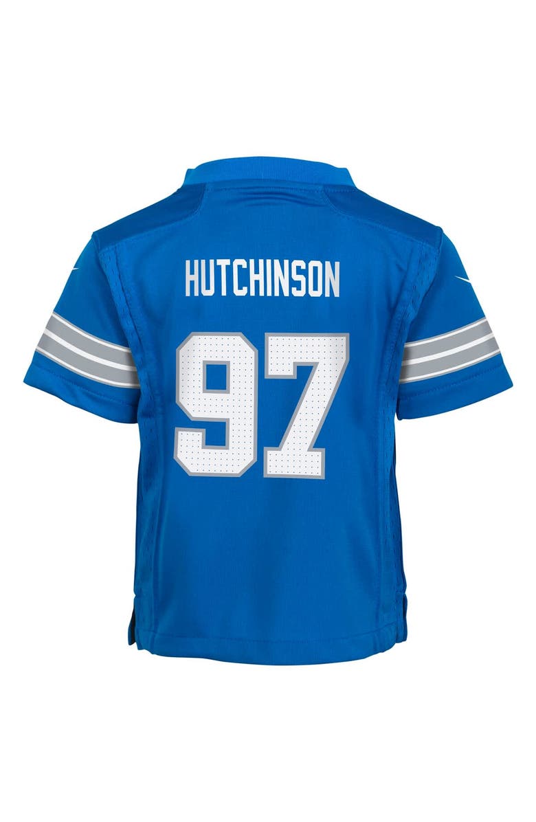 Nike Toddler Nike Aidan Hutchinson Blue Detroit Lions Game Jersey, Alternate, color, Blue