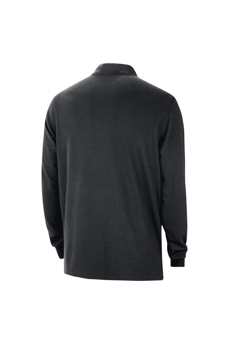 Men's Nike Black Golden State Warriors 2024/25 Courtside Performance Half-Zip Top, Alternate, color, Black