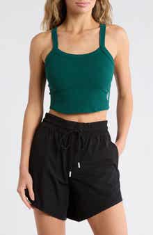 Free People FP Movement All Clear Rib Crop Camisole