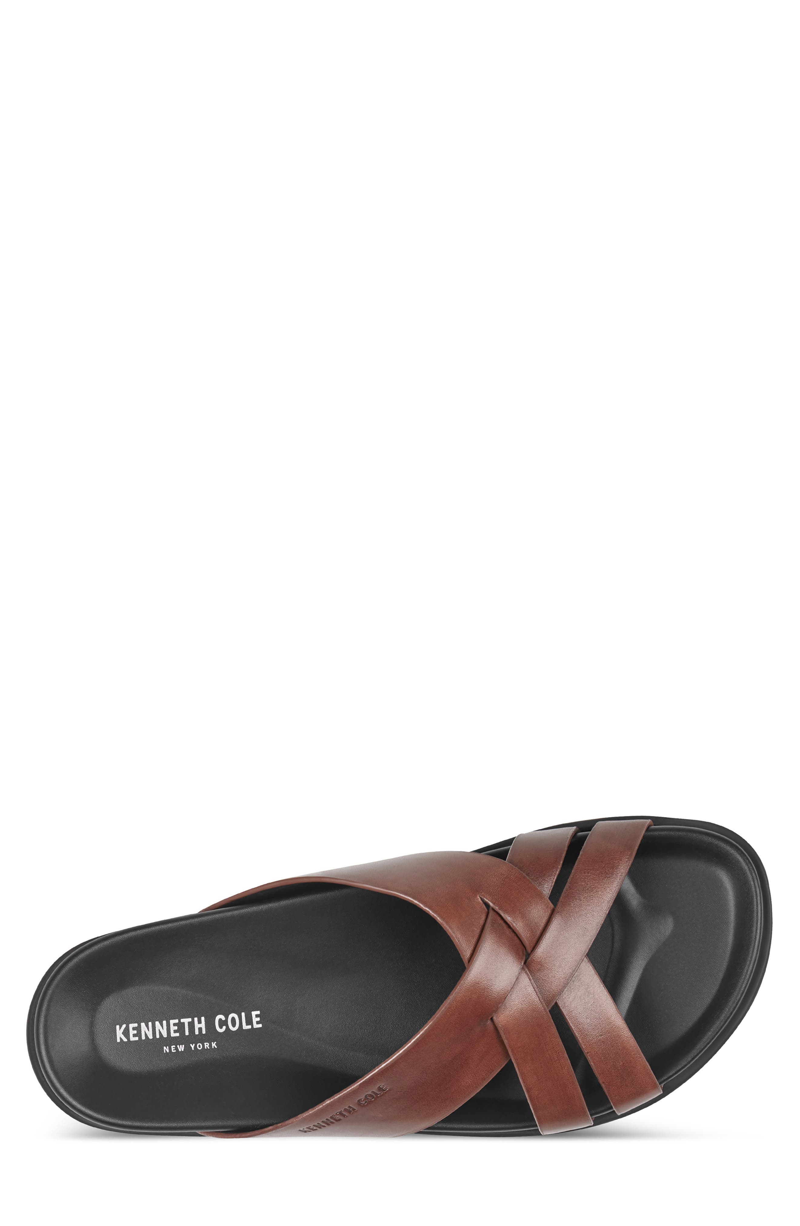 Wooper Slide Sandal, Alternate, color, COGNAC