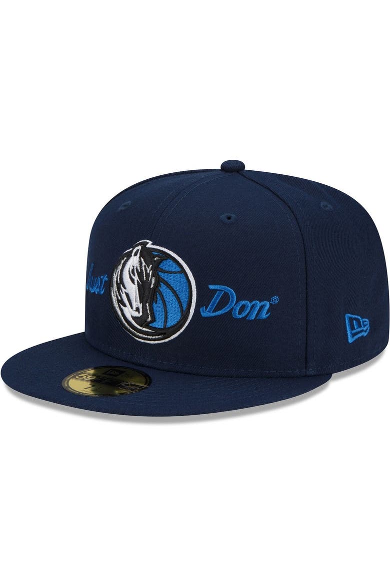 Men's New Era x Just Don Navy Dallas Mavericks 59FIFTY Fitted Hat, Main, color, Navy