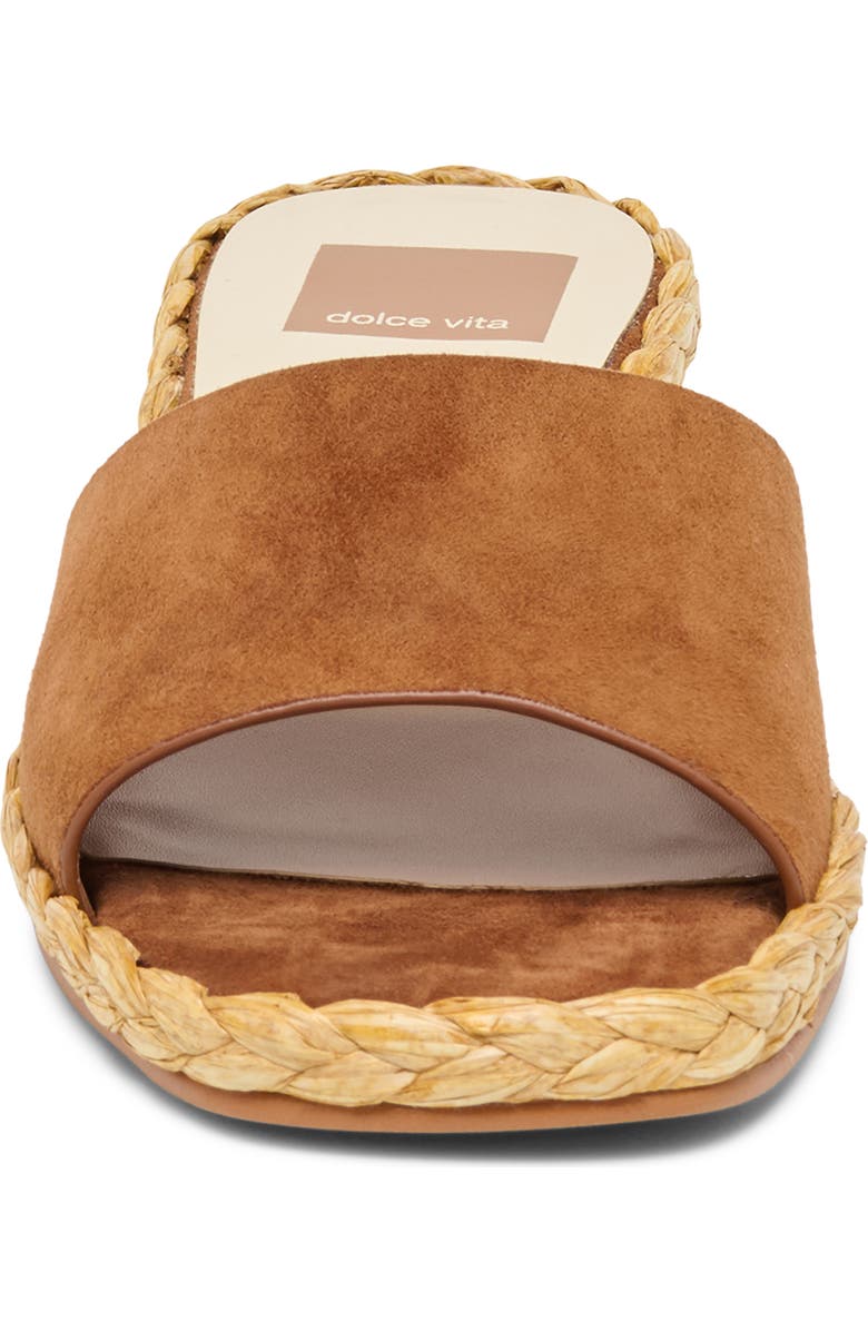 Dolce Vita Dixi Slide Sandal, Alternate, color, Brown Suede