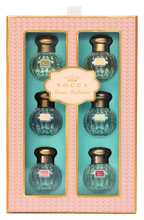 Tocca Garden Collection Mini Perfume Deluxe 6-piece Set $90 Value In No Color