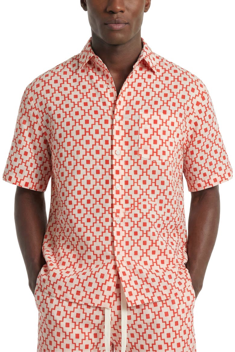 Nestor Top, Main, color, Red