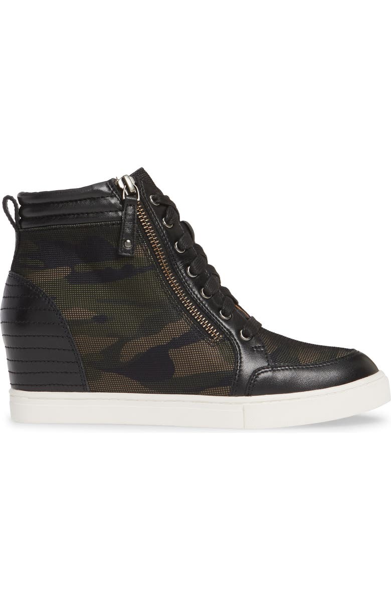 Linea Paolo Niya Wedge Sneaker, Alternate, color,