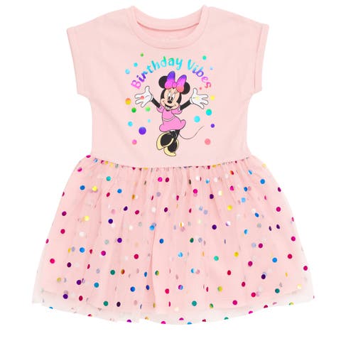 Minnie Mouse Short Sleeve Tutu Dress